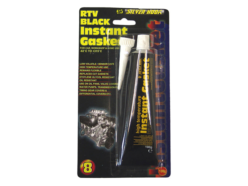 RTV Black Instant Gasket 100g                                                   