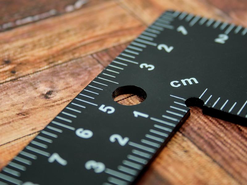 Black Steel Roofing Square 200 x 300mm (8 x 12in)                               