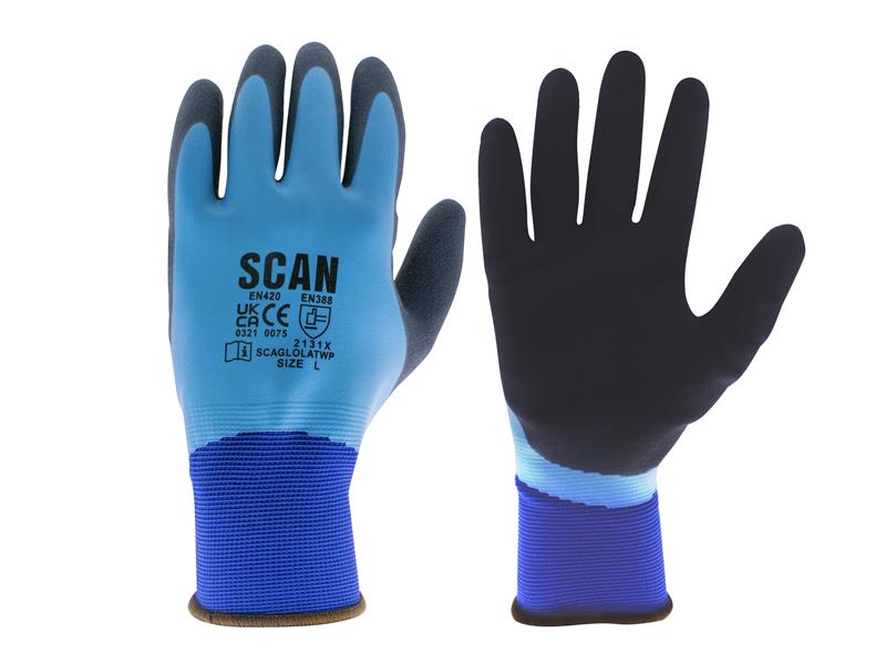 Waterproof Latex Gloves - XXL (Size 11)