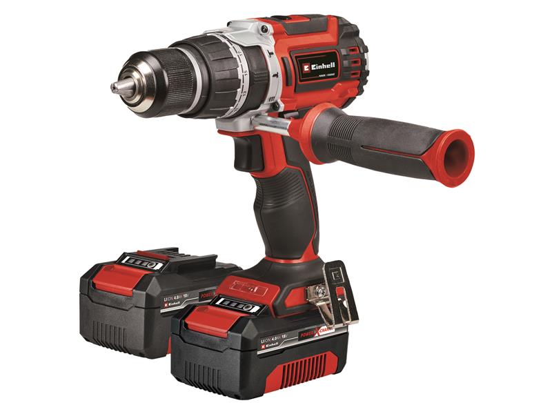 TP-CD 18/60 Li-i BL Power X-Change Combi Drill 18V 2 x 4.0Ah Li-ion             