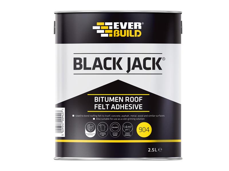 Black Jack® 904 Bitumen Roof Felt Adhesive 5 litre