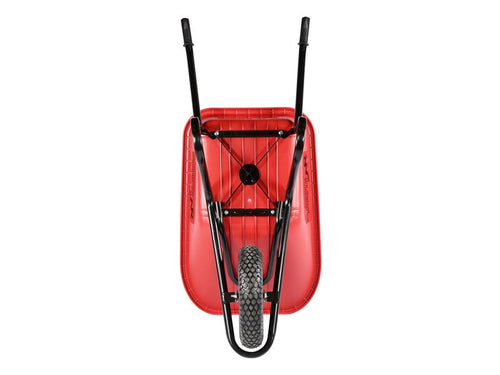 120L Ranger Heavy-Duty HDPE Wheelbarrow - Pneumatic