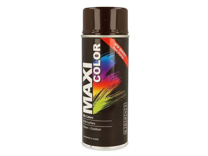 MaxiColor Spray Satin Brilliant White RAL9016 400ml