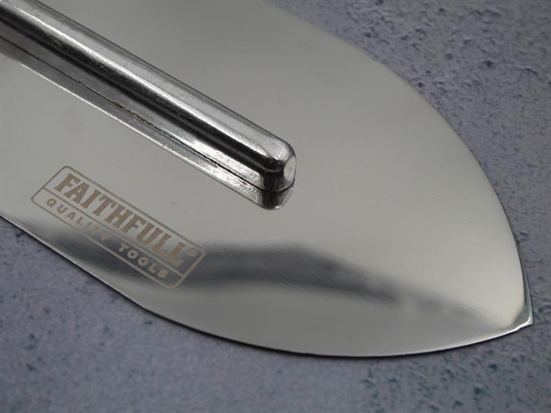 Flooring Trowel Stainless Steel Soft Grip Handle 16 x 4in                       