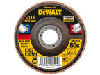 DT30622 Extreme Metal Flap Disc 125 x 22.2mm x 80G