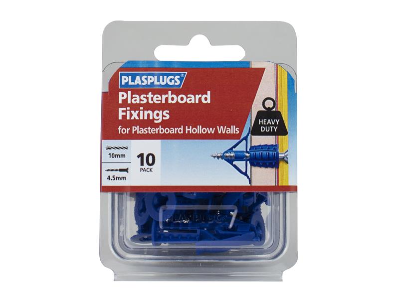 HCF 553 Heavy-Duty Plasterboard Fixings Pack of 30
