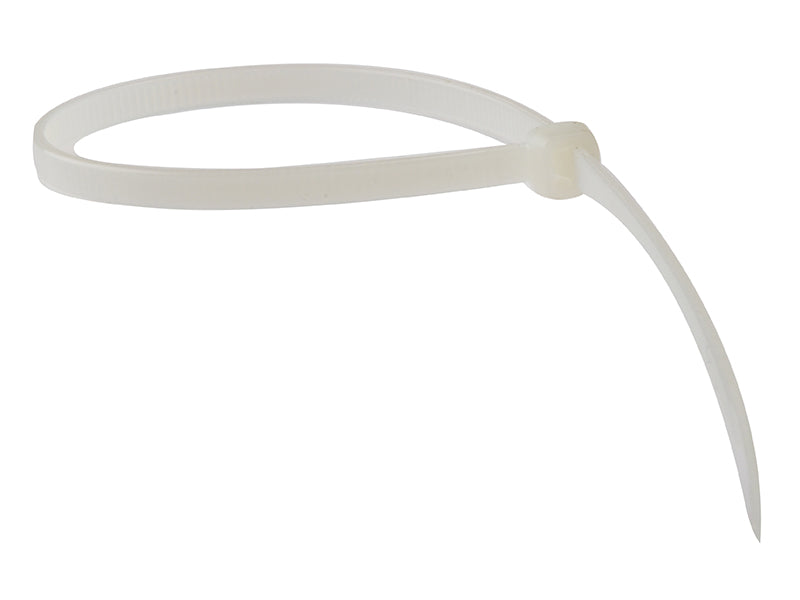 Cable Tie Natural/Clear 8.0 x 450mm (Bag 100)