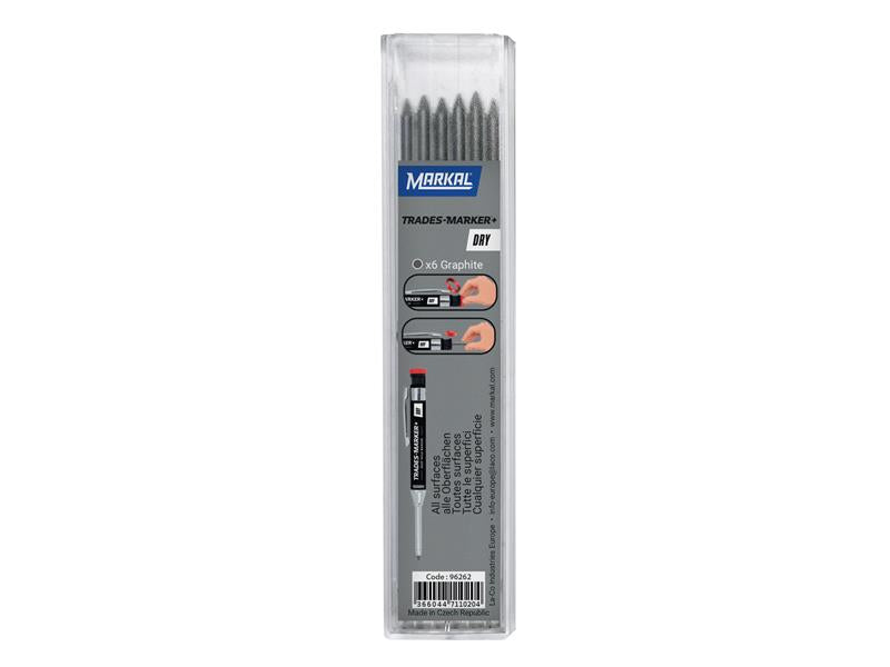 TRADES-MARKER® DRY Assorted Refills (Pack 6)