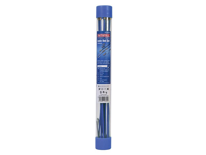 Fibreglass Cable Rod Set 15pc 10 x 330mm                                        