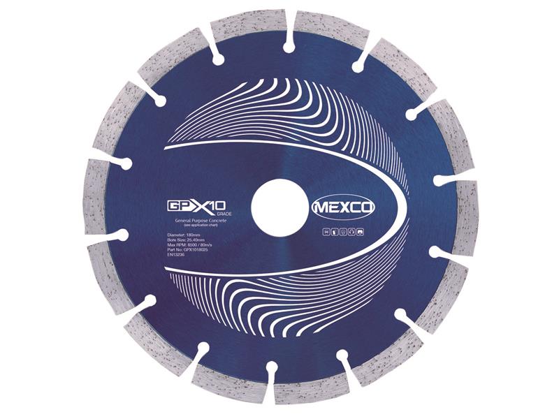 GPX10 Concrete Diamond Blade 350 x 25.4mm