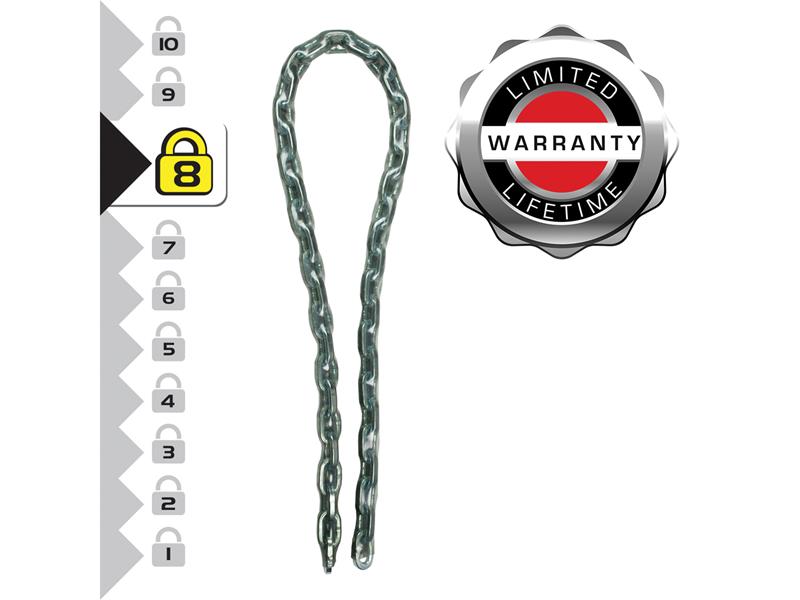 8021E Hardened Steel Chain 2m x 10mm