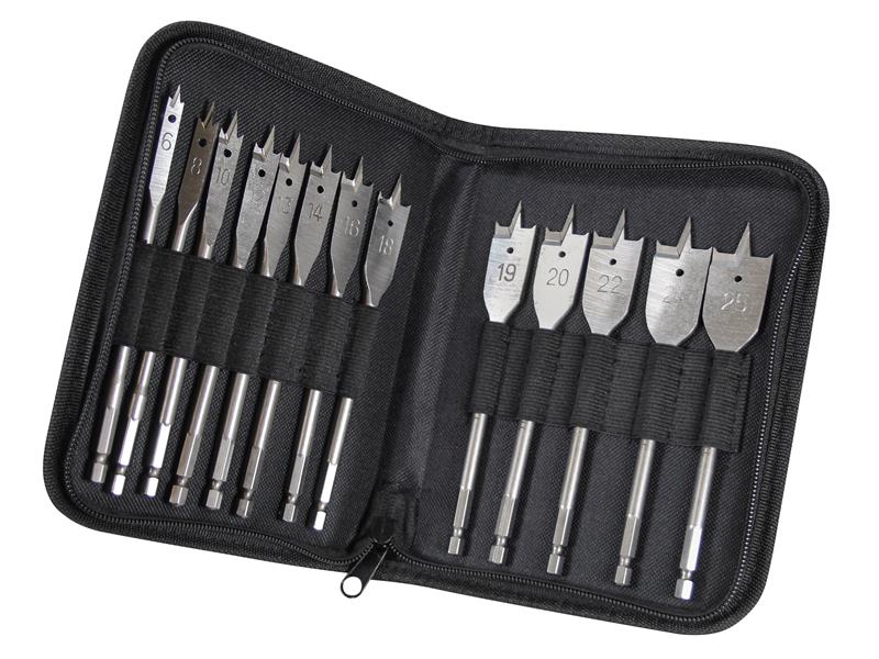 Flat Bit Set, 13 Piece