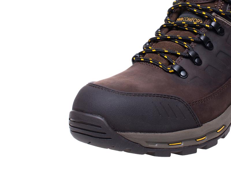 Kirksville S3 Pro-Lite Safety Boots Brown UK 6 EUR 39                           