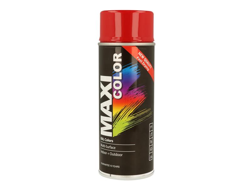 MaxiColor Spray Satin Brilliant White RAL9016 400ml