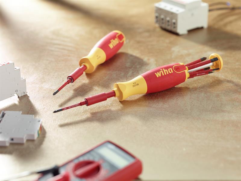 electric LiftUp Bit Magazine SL/PH/PZS Screwdriver Set, 6 Piece