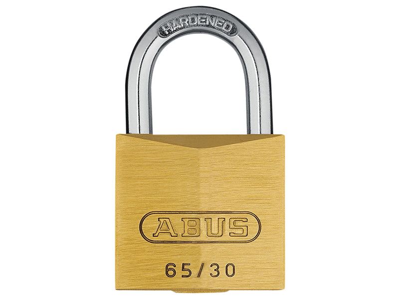 65/40mm Brass Padlock 63mm Long Shackle Keyed Alike 6405