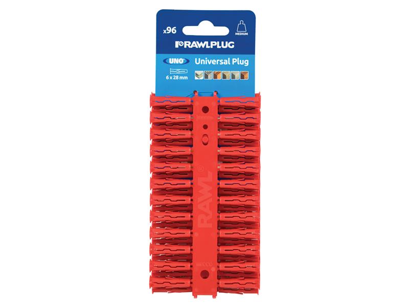 Brown UNO® Plugs & Screws in Jar (450 Plugs + 450 Screws)