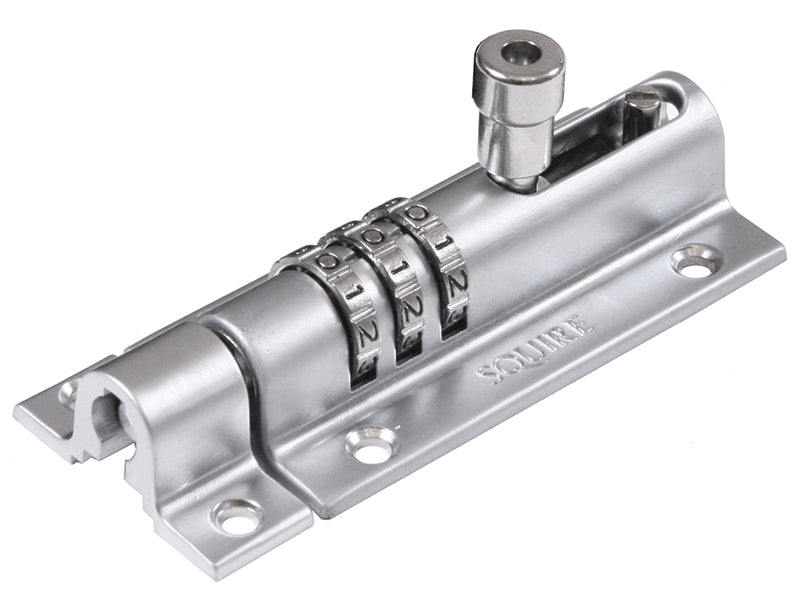 CombiBolt 3 Re-Codable Locking Bolt Chrome 92mm                                 
