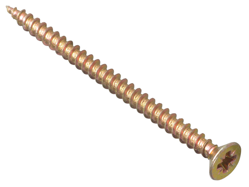 Multi-Purpose Pozi Compatible Screw CSK ST ZYP 6.0 x 90mm Box 100