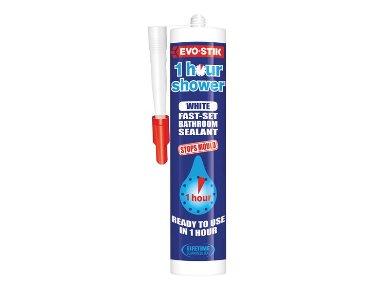 1 Hour Shower Sealant White 310ml                                               