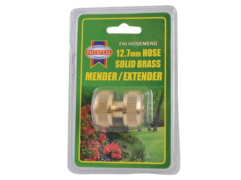 Brass Hose Mender 12.5mm (1/2in)                                                