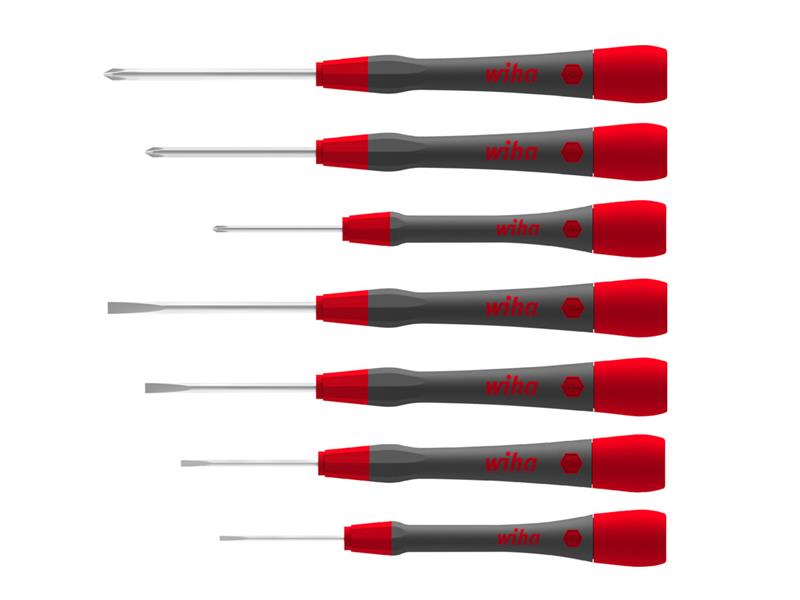 PicoFinish® SL/PH Fine Screwdriver Set, 7 Piece