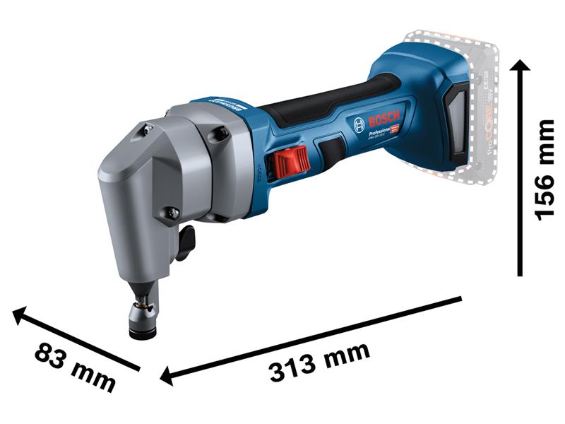 GNA 18V-16 E Professional Nibbler 18V Bare Unit                                 