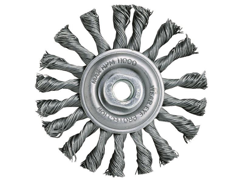 DT3502 Twist Knot Wire Wheel 115 x 22 x 22.23mm                                 
