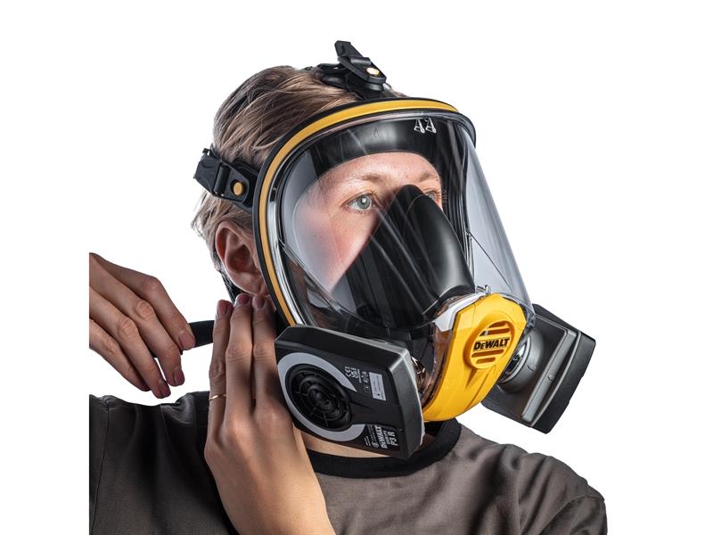 P3 Full Face Mask Respirator - Large                                            