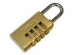Brass Combination Padlock 20mm                                                  
