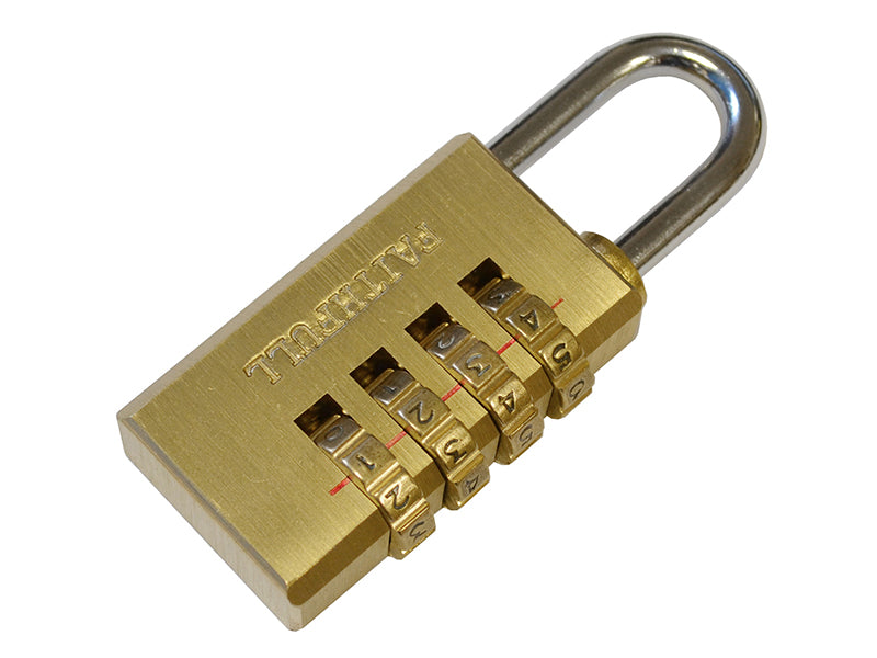 Brass Combination Padlock 20mm                                                  