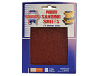 1/4 Sheet Palm Sander Sheets Medium (Pack 5)