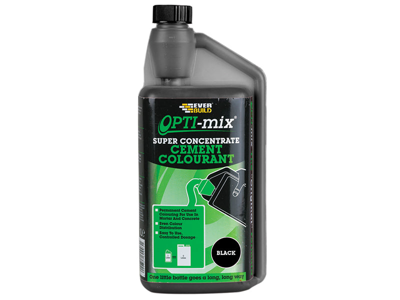 Opti-Mix Cement Colourant Black 1 litre                                         