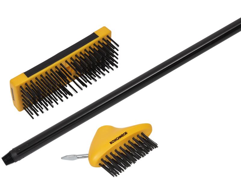 Patio & Decking Brush Set, 3 Piece