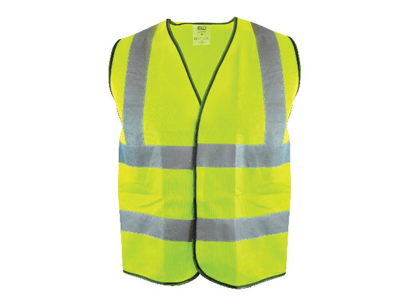 Hi-Vis Yellow Waistcoat - XXXL (56in)