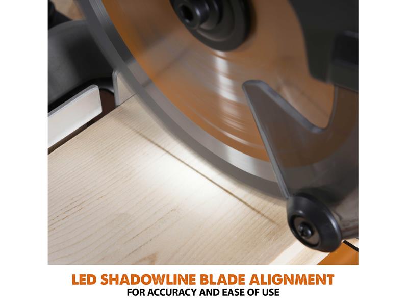 R185SMS-Li EXT Sliding Mitre Saw 18V Bare Unit                                  