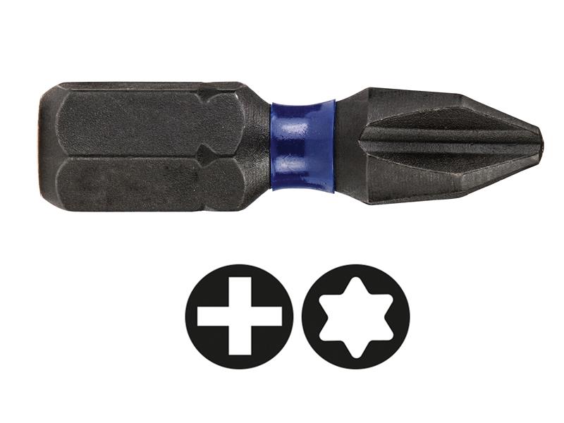 Impact Pro Performance Screwdriver Bits PH2 25mm (Pack 2)                       