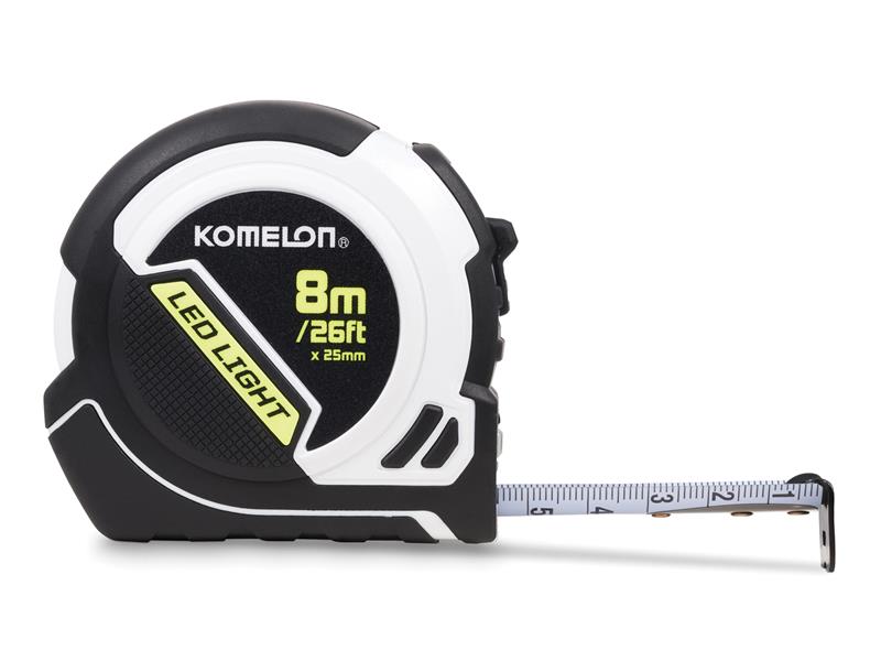 LED LIGHT Tape Measure 8m/26ft (Width 25mm)                                     