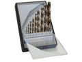 PRO Stainless Steel HSS-Co Twist Drill Bit Set, 10 Piece                        