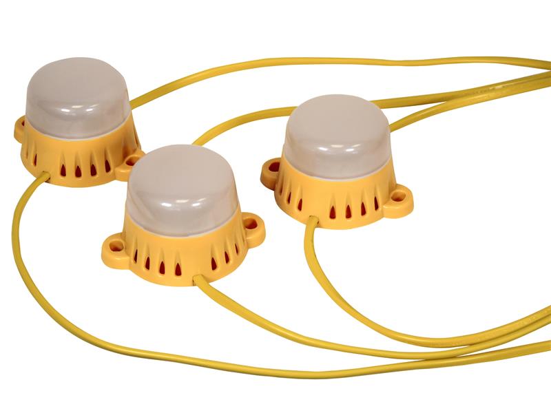 Festoon Lights 10 LED Bulbs 110V 22m                                            