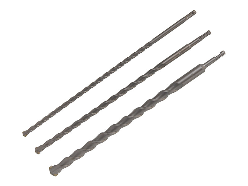 SDS Plus Drill Bit 450mm Set, 3 Piece                                           