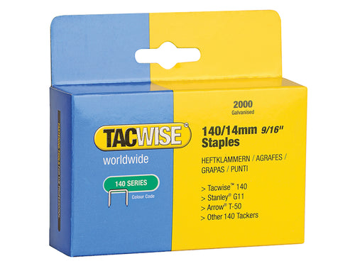 140 Heavy-Duty Staples (Type T50  G) Selection (Pack 4400)