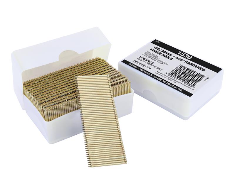 15 Gauge Hardened Finish Nails 50mm (Pack 1500)