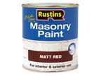 Quick Dry Masonry Paint Matt White 500ml