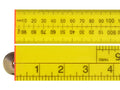 Folding Rule Yellow ABS Plastic 1m (36in)                                       