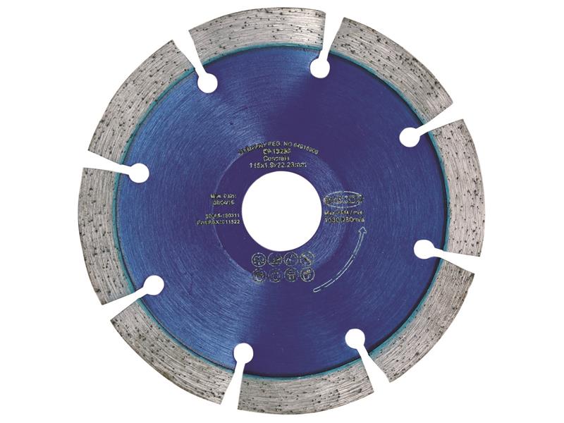 RB X10 Radius / Curve Cutting Diamond Blade 230 x 22.23mm