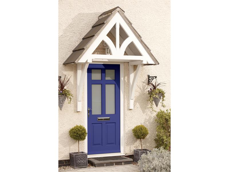 10 Year Weatherproof Wood Paint Royal Blue Satin 750ml