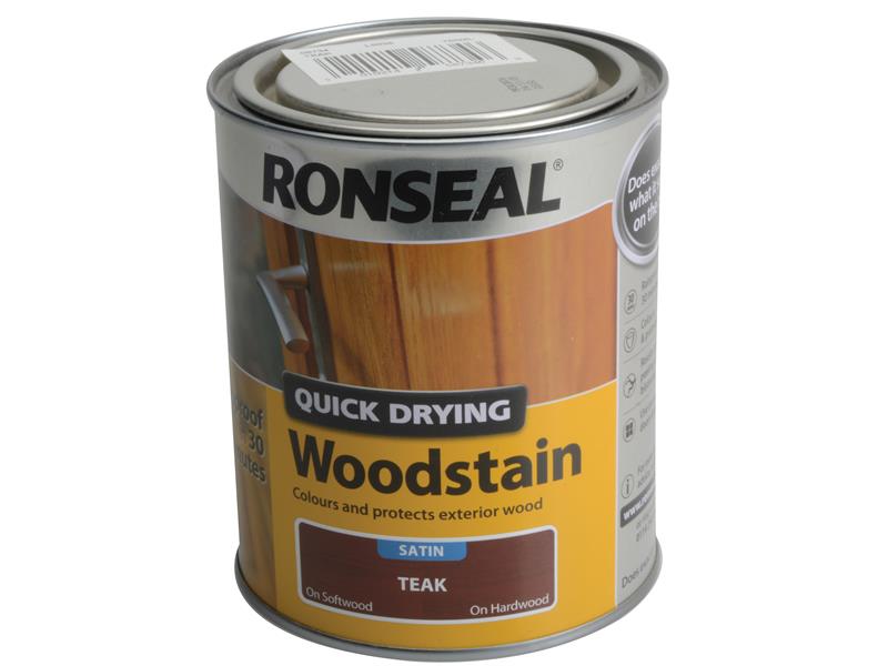 Quick Drying Woodstain Satin Walnut 750ml