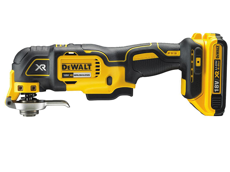 DCS355D1 XR Brushless Oscillating Multi-Tool 18V 1 x 2.0Ah Li-ion               