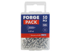 Self-Tapping Screw Pozi Compatible Pan Head SS 5/8in x 6 ForgePack 50           
